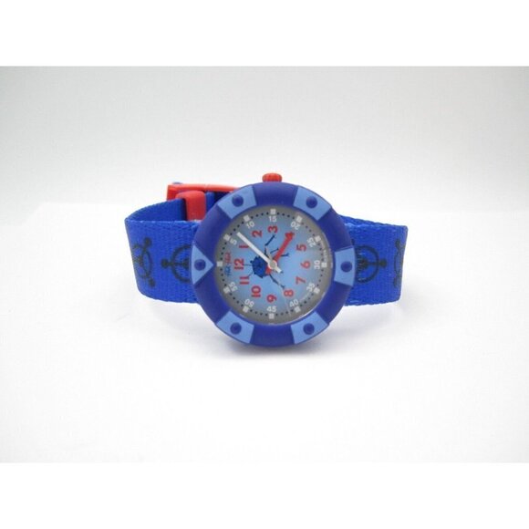 Boys Flik Flak Space Ship Quartz WR Analog 33mm Dial Causal Round Watch (G479) - Picture 7 of 10